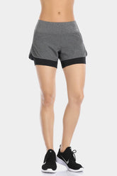 Vutru Low-Waist Lined Sports Shorts
